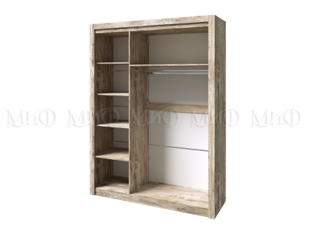 Спальный Гарнитур Ройс №1 /Дуб Юкон/Бетон Темный 