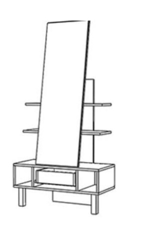 Туалетный столик Фудзи визаж