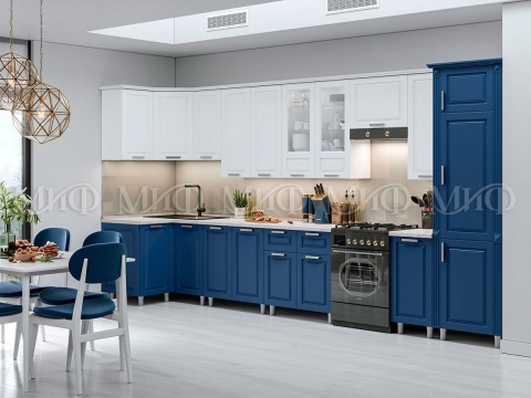 Кухонный Гарнитур Угловой Кармен  МДФ 1000  х 4200 мм /Разные Цвета