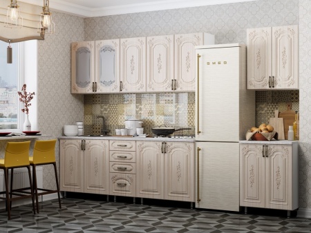 Кухонный Гарнитур Браво МДФ 2600 мм